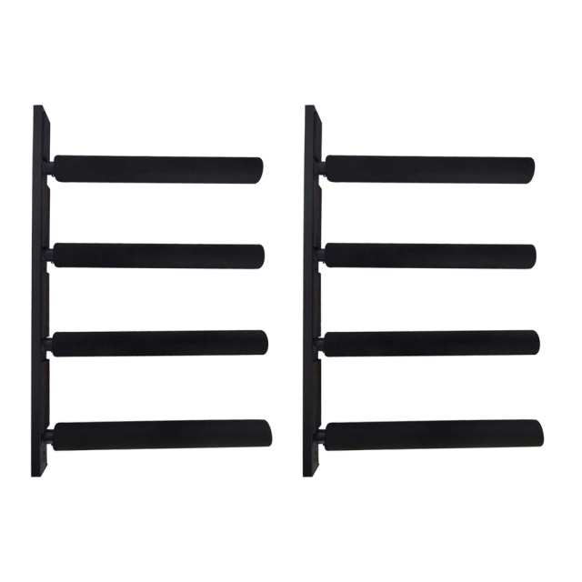 A95140 SURFBOARD STACK RACK - 4 BOARDS – Durable Wall-Mounted Surfboard Rack