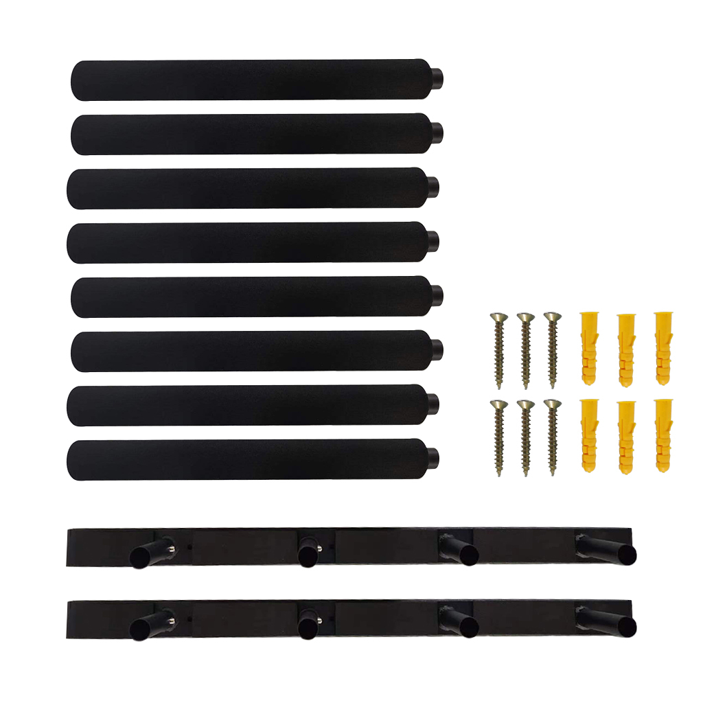 A95140 SURFBOARD STACK RACK - 4 BOARDS – Durable Wall-Mounted Surfboard Rack