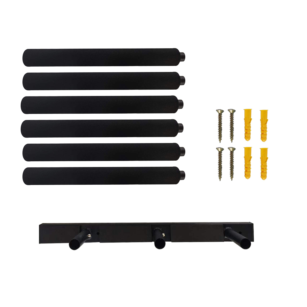 A95130 SURFBOARD STACK RACK - 3 BOARDS – Heavy-Duty Surfboard Wall Rack Solution
