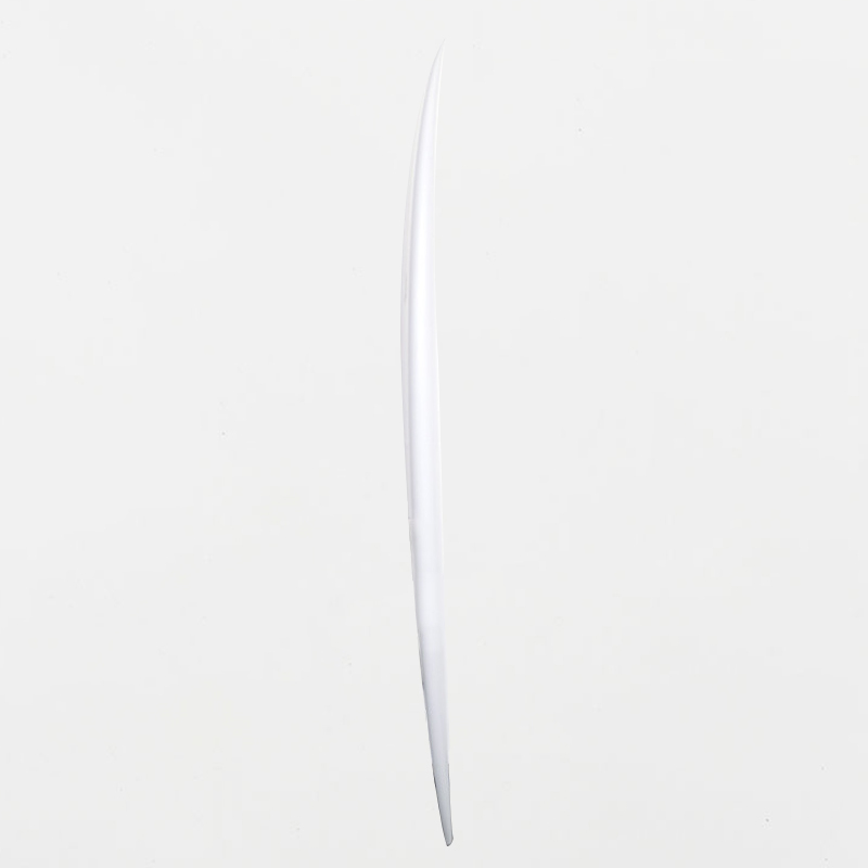 B70149 EPOXY FISH SURFBOARD 5FT8 FCS2 WHITE