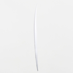 B70149 EPOXY FISH SURFBOARD 5FT8 FCS2 WHITE