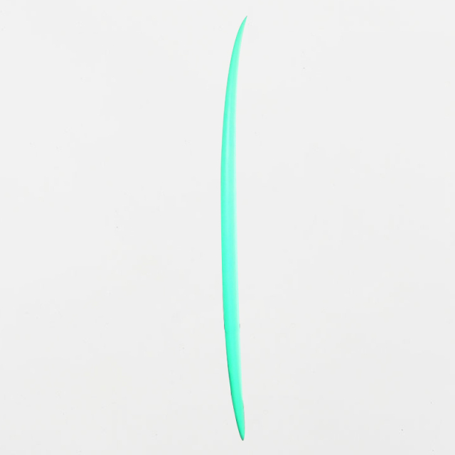 B70150 EPOXY SURFBOARD 6FT2 FUTURES GREEN