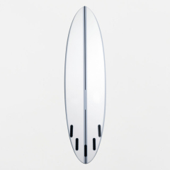 B70151 EXPOY SURFBOARD 7FT6 FUTURES  WHITE
