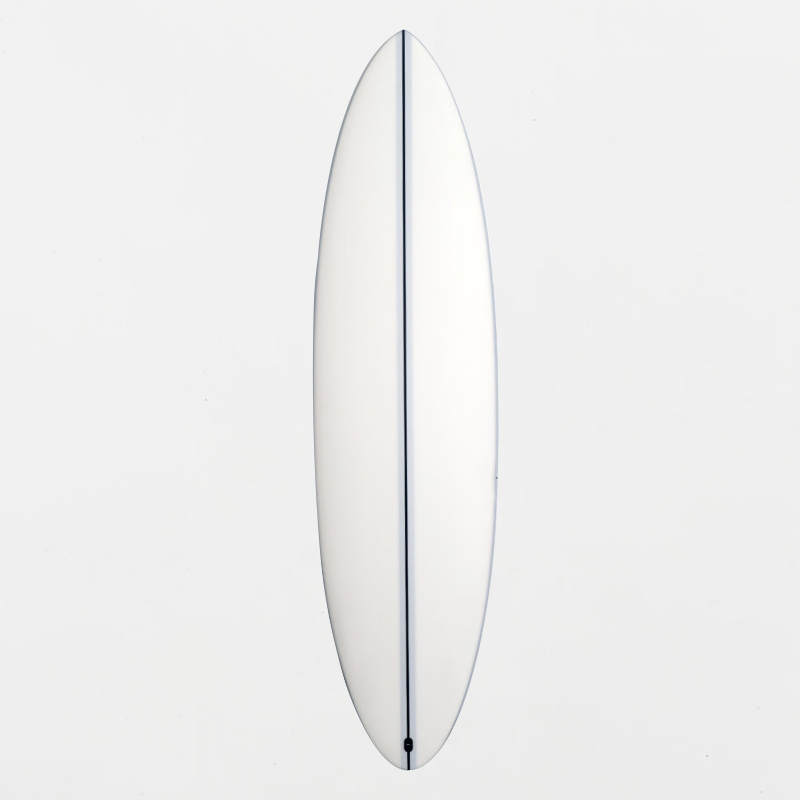 B70151 EXPOY SURFBOARD 7FT6 FUTURES  WHITE