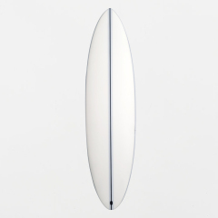 B70151 EXPOY SURFBOARD 7FT6 FUTURES  WHITE