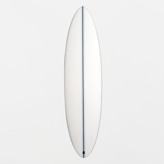B70151 EXPOY SURFBOARD 7FT6 FUTURES  WHITE