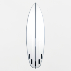 B70155 EPOXY SURFBOARD 6FT1 FUTURES WHITE