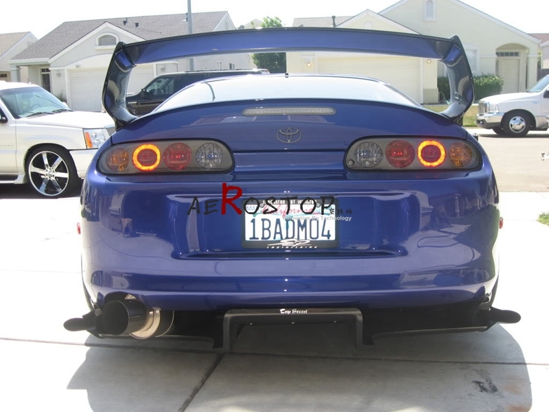 FOR SUPRA JZA80 MKIV TOP SECRET G-FORCE STYLE REAR DIFFUSER