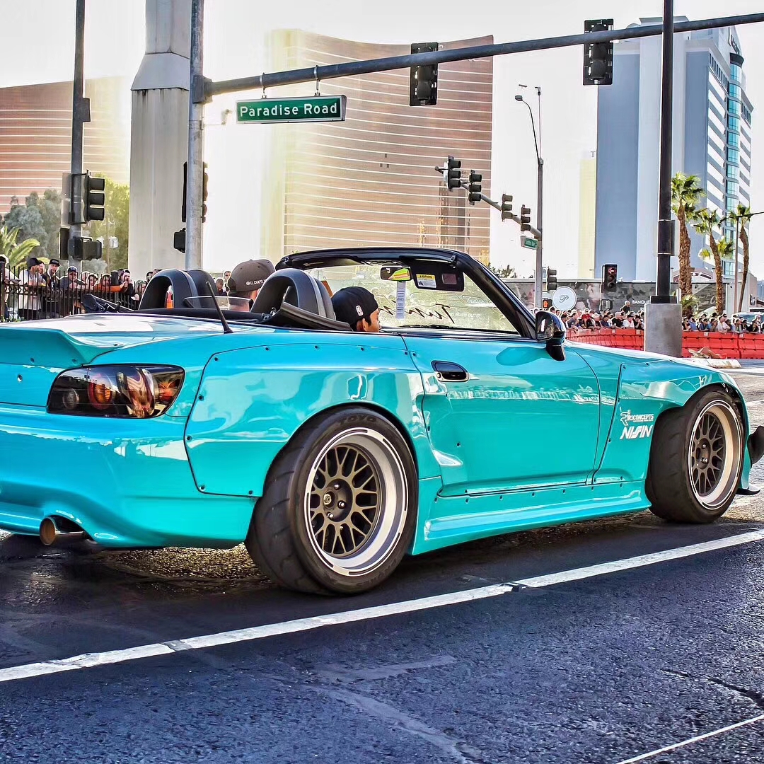 Craftc Performance S2000 AP1 AP2 ROCKET BUNNY STYLE FRONT+REAR FENDER ...