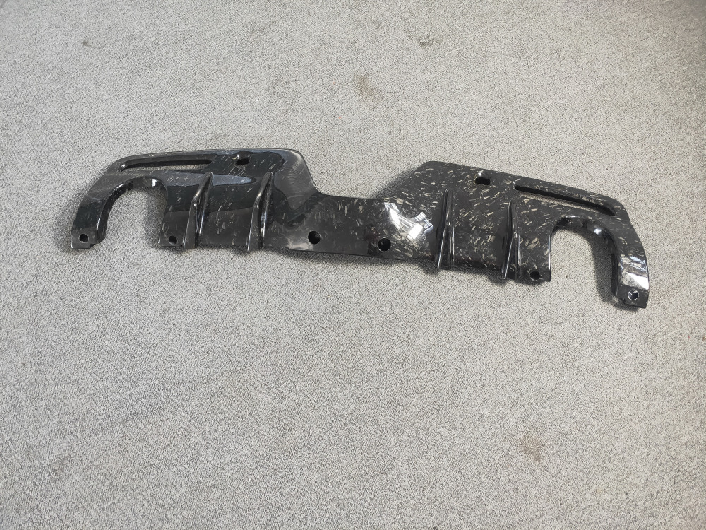 19- A90 SUPRA GR AIMGAIN STYLE REAR DIFFUSER (NEED TO CUT GENUINE GENERATOR FINS)