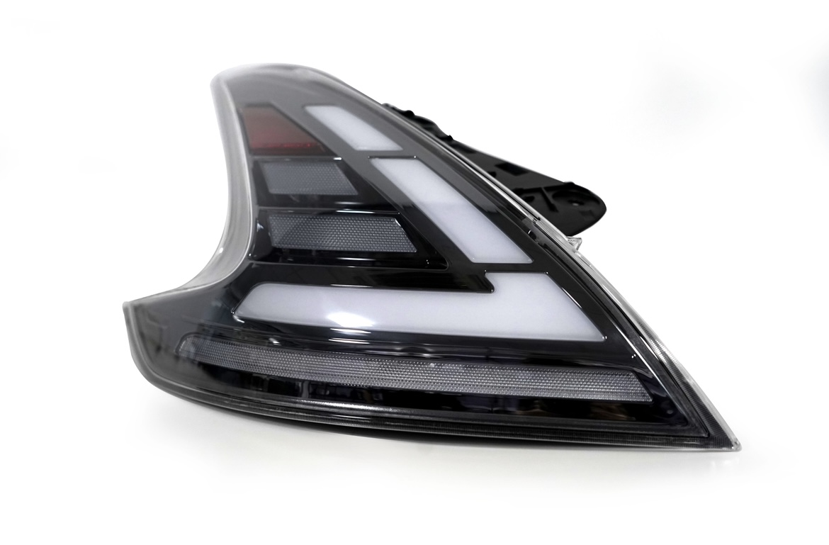 Craftc Designed 2013- 370Z Sequential Taillights(CLEAR LENS)