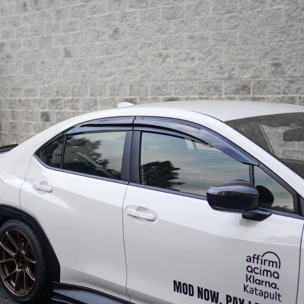 JDMuscle 22-24 Subaru WRX Rain Guard/ Window Visor V1