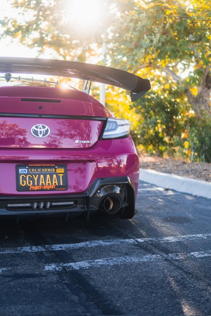 Craftc Performance GR86/BRZ Lobster Style Sequential Taillights (Clear lens+Pearl White reflector)