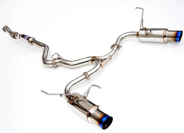 Invidia 13-22 BRZ / 13-16 FRS/ 17-21 GT86 / 2022 GR86 N1 Cat back Exhaust Burnt Titanium Tips