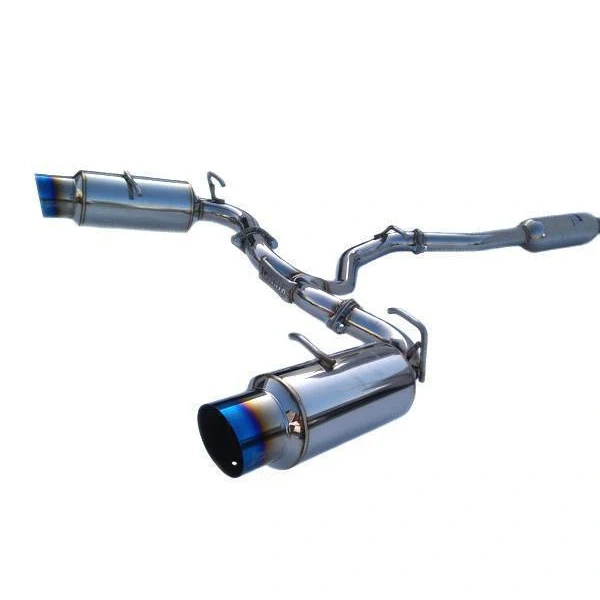 Invidia 13-22 BRZ / 13-16 FRS/ 17-21 GT86 / 2022 GR86 N1 Cat back Exhaust Burnt Titanium Tips