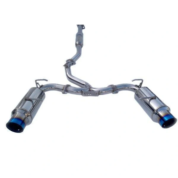 Invidia 13-22 BRZ / 13-16 FRS/ 17-21 GT86 / 2022 GR86 N1 Cat back Exhaust Burnt Titanium Tips