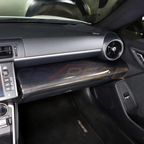 Rexpeed 2022+ GR86 / BRZ Dry Carbon Passenger Dash Panel Cover-LHD Only | FR153
