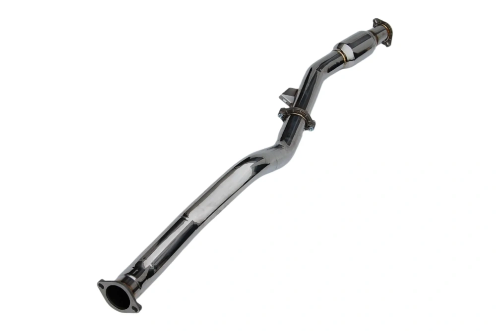 Invidia 22-25 Subaru WRX Auto Bottom High Flow Cat Front Pipe | HS22SW4AFPCB