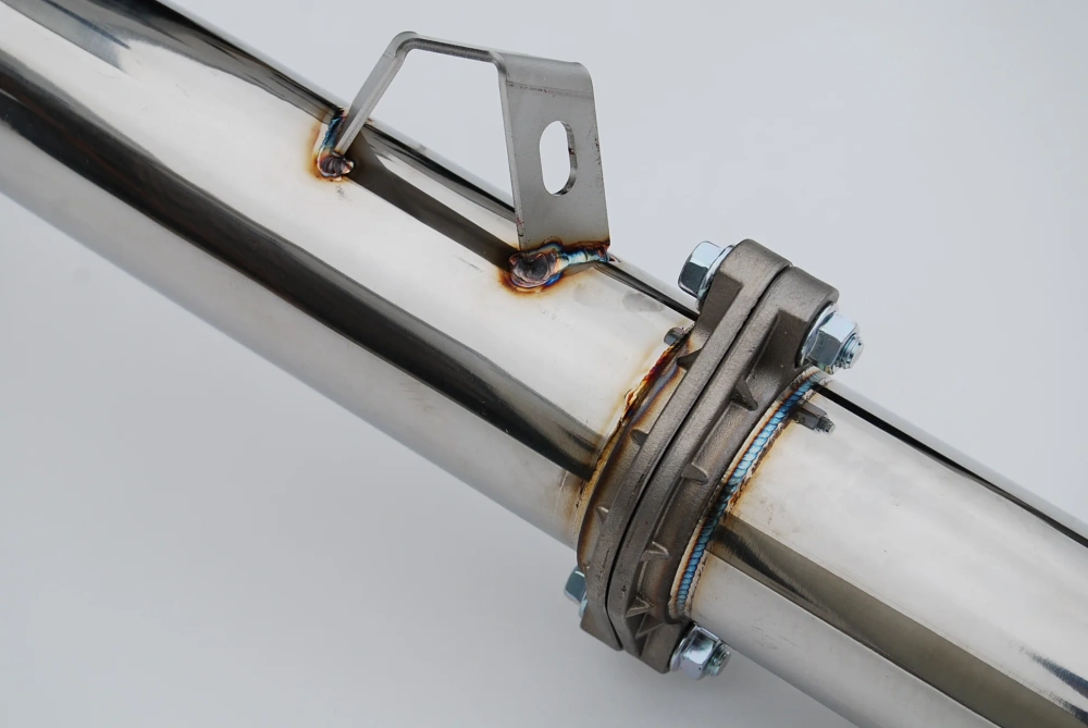 Invidia 22-25 Subaru WRX Auto Bottom High Flow Cat Front Pipe | HS22SW4AFPCB