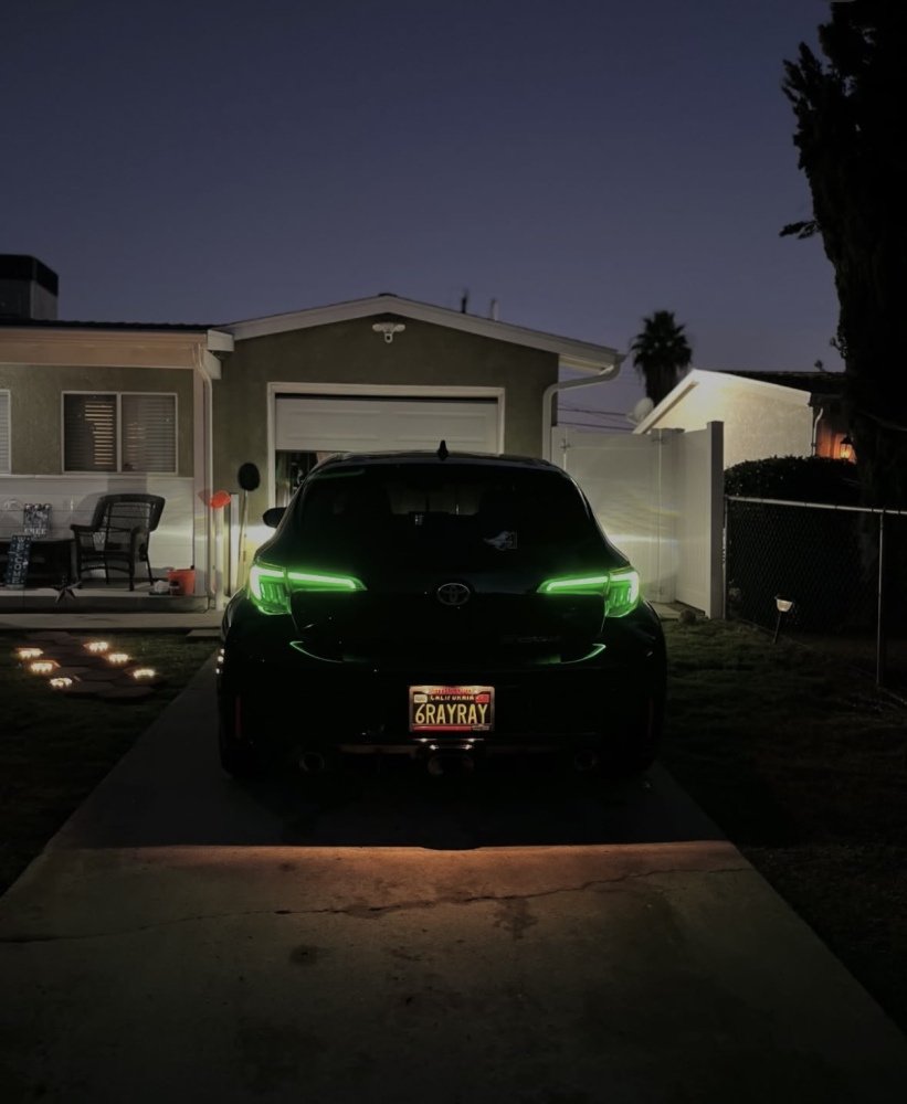 CraftC Performance Clear "RGB" 2019+ Corolla Hatchback & GR Corolla Sequential Taillights
