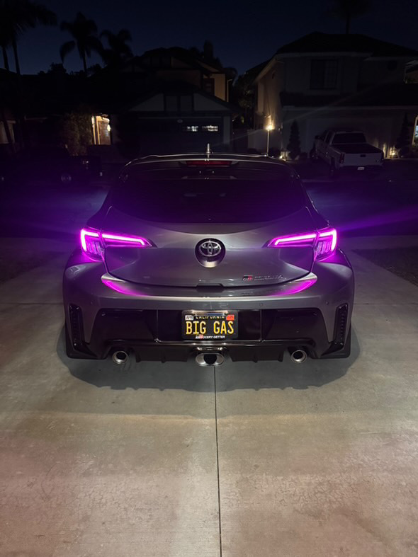 CraftC Performance Clear "RGB" 2019+ Corolla Hatchback & GR Corolla Sequential Taillights