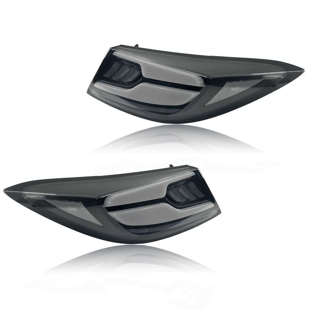 CraftC Performance GR86/BRZ Sequential Taillights (Clear lens+Pearl White reflector)