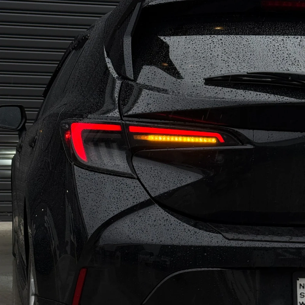 CraftC Performance "SMOKED" 2019+ Corolla Hatchback & GR Corolla Sequential Taillights