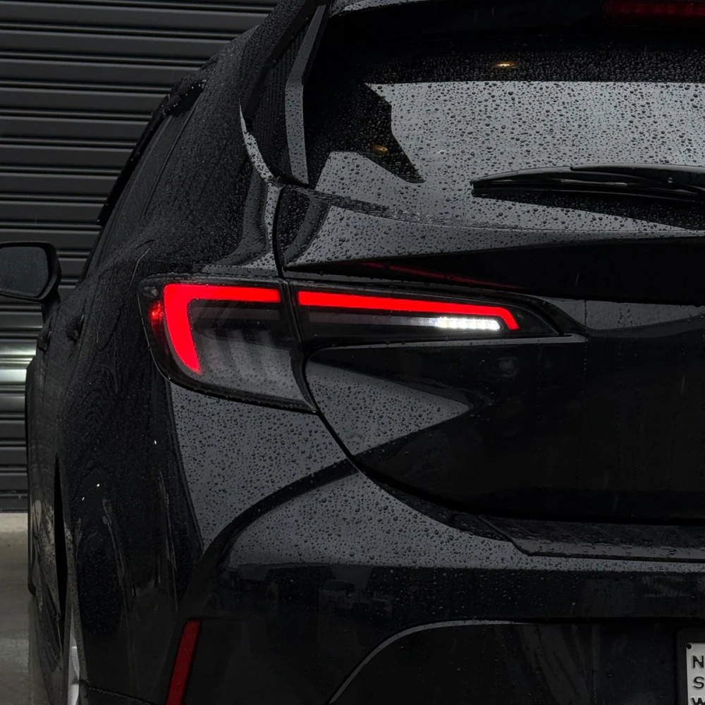 CraftC Performance "SMOKED" 2019+ Corolla Hatchback & GR Corolla Sequential Taillights