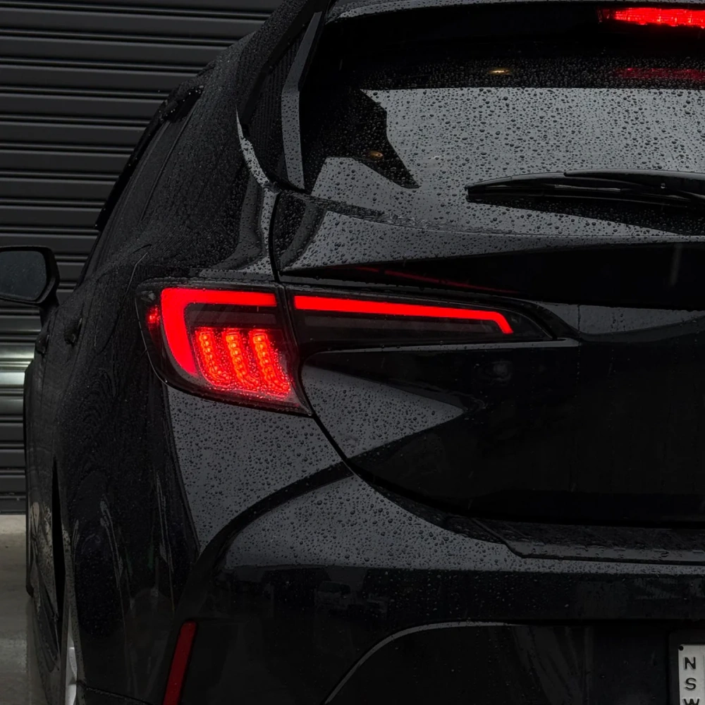 CraftC Performance "SMOKED" 2019+ Corolla Hatchback & GR Corolla Sequential Taillights