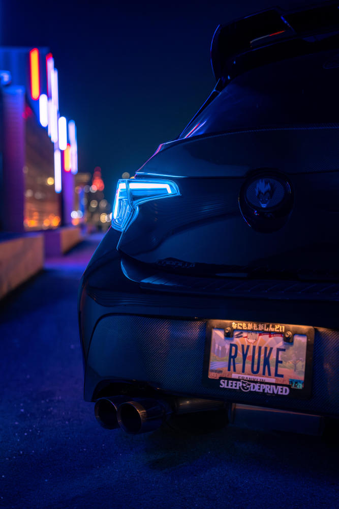 CraftC Performance Clear "RGB" 2019-2026 Corolla Hatchback & GR Corolla Sequential Taillights