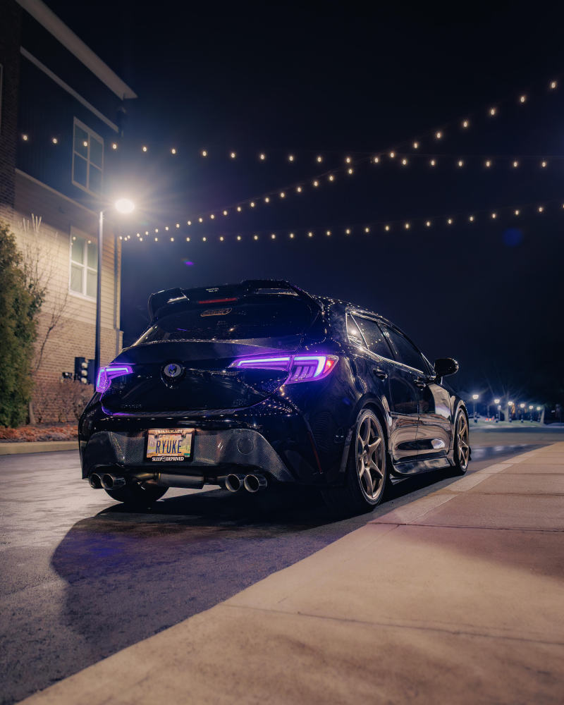 CraftC Performance Clear "RGB" 2019-2026 Corolla Hatchback & GR Corolla Sequential Taillights