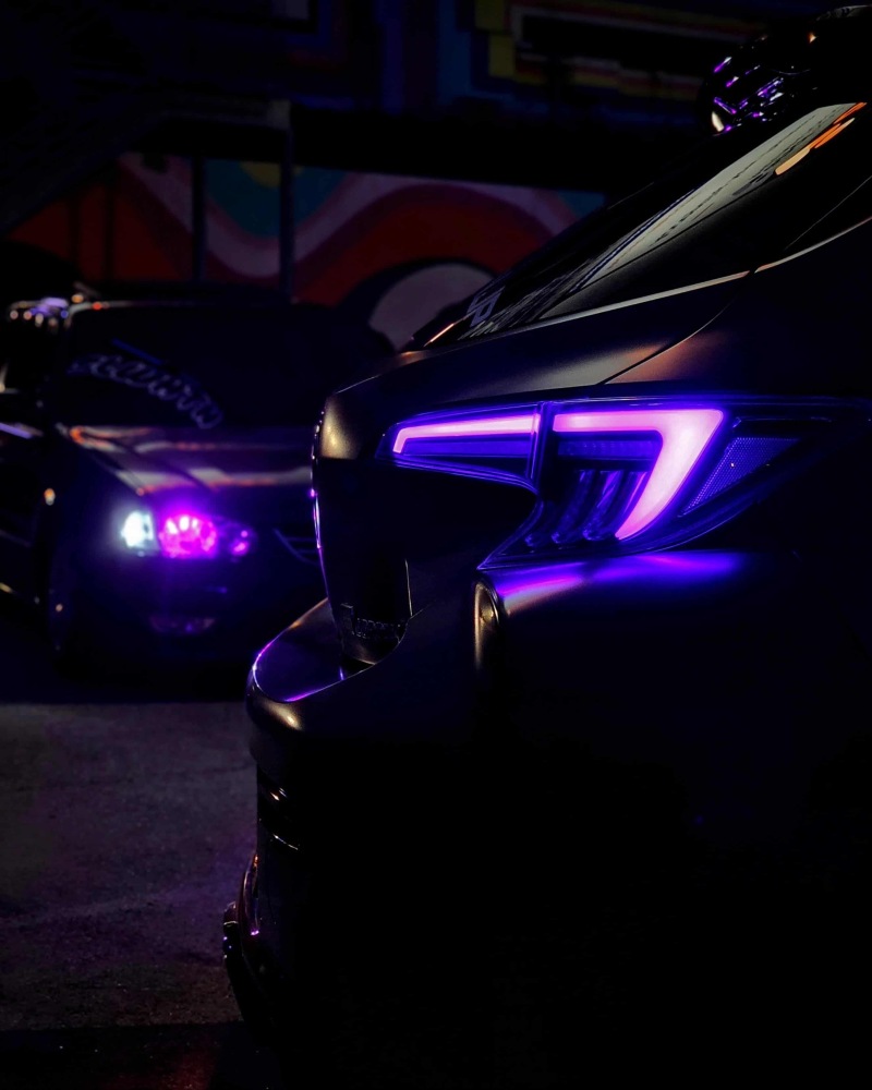 CraftC Performance Clear "RGB" 2019-2026 Corolla Hatchback & GR Corolla Sequential Taillights