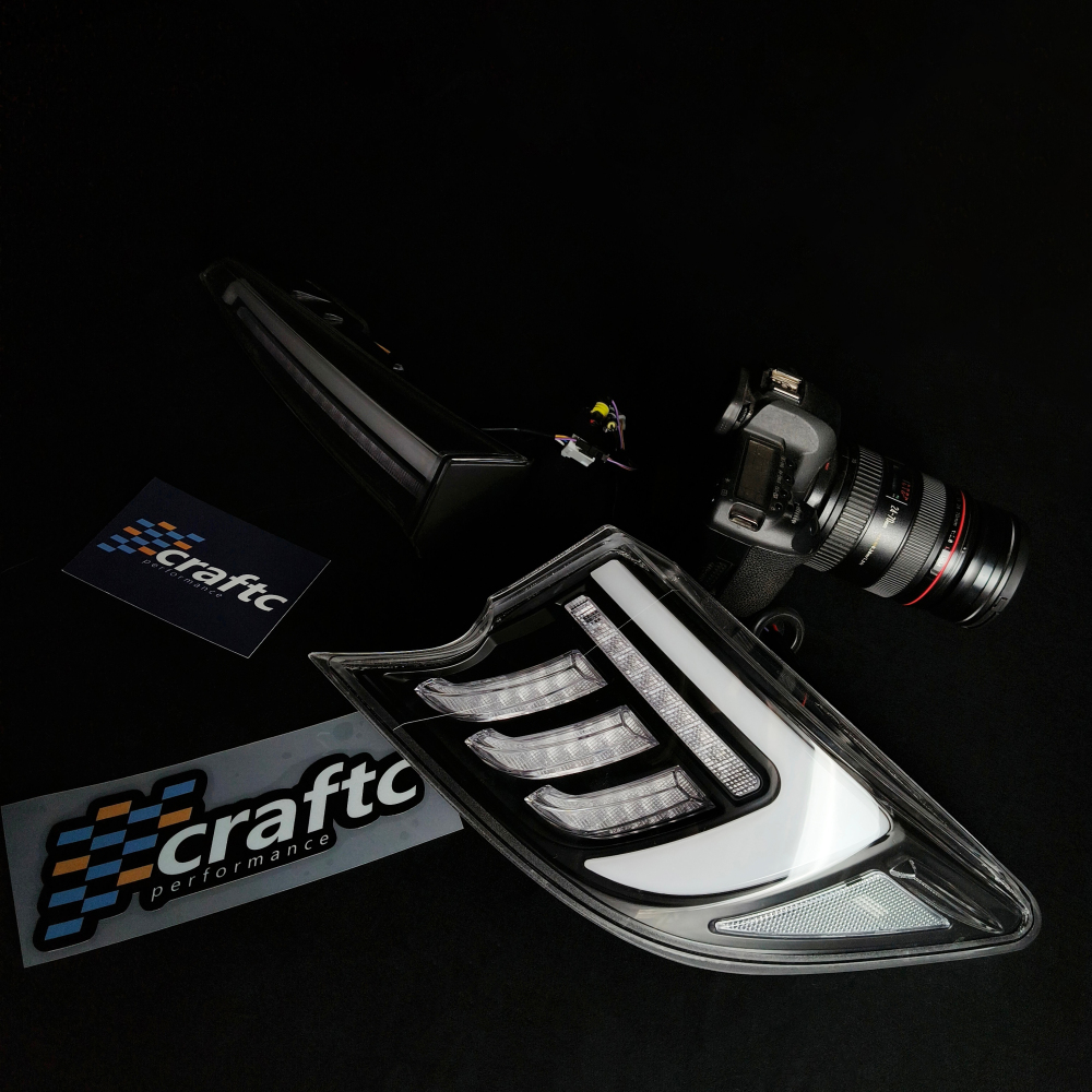 Craftc Performance 2019+ Corolla Hatchback & GR Corolla Sequential Taillights – Clear Lens Upgrade