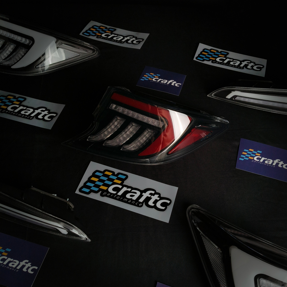 CraftC Performance "SMOKED" 2019-2026 Corolla Hatchback & GR Corolla Sequential Taillights