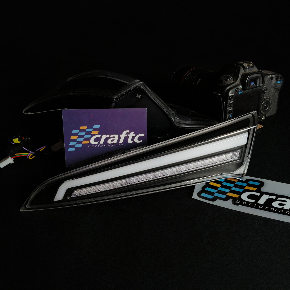 CraftC Performance "CLEAR" 2019-2026 Corolla Hatchback & GR Corolla Sequential Taillights