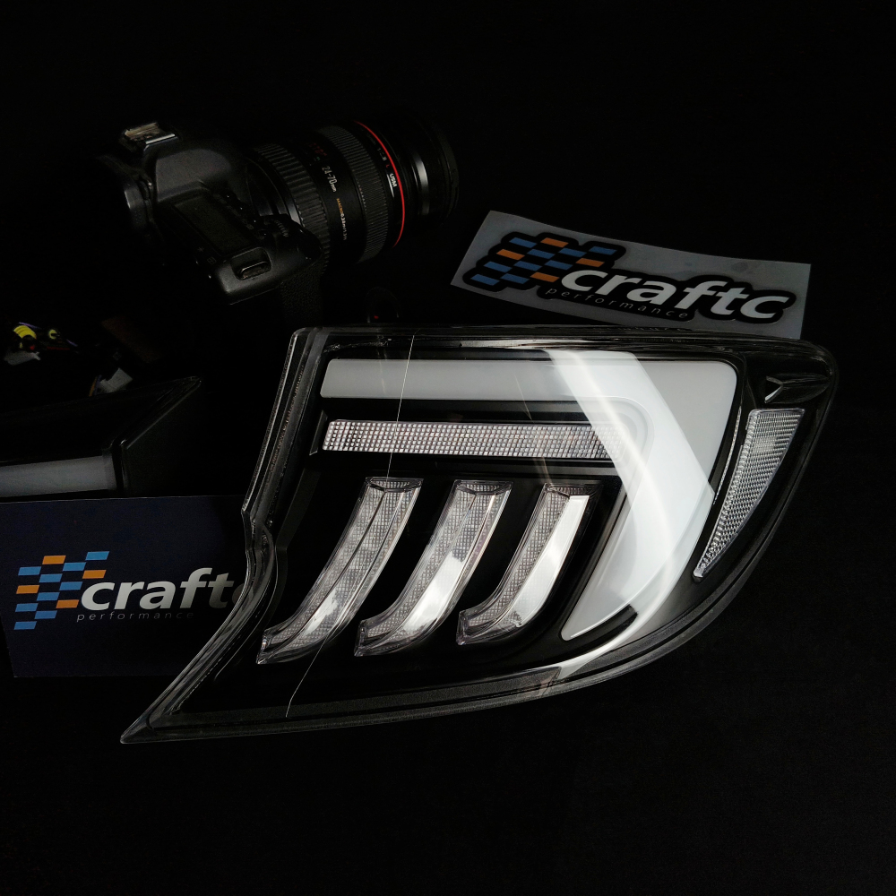 CraftC Performance "CLEAR" 2019-2026 Corolla Hatchback & GR Corolla Sequential Taillights