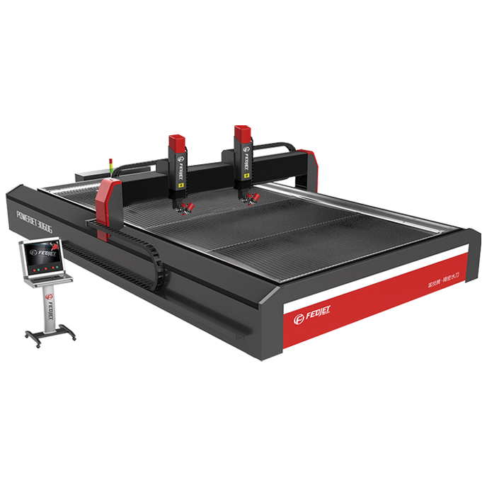 Ultra High Pressure 5 Axis Waterjet Cutting Machine