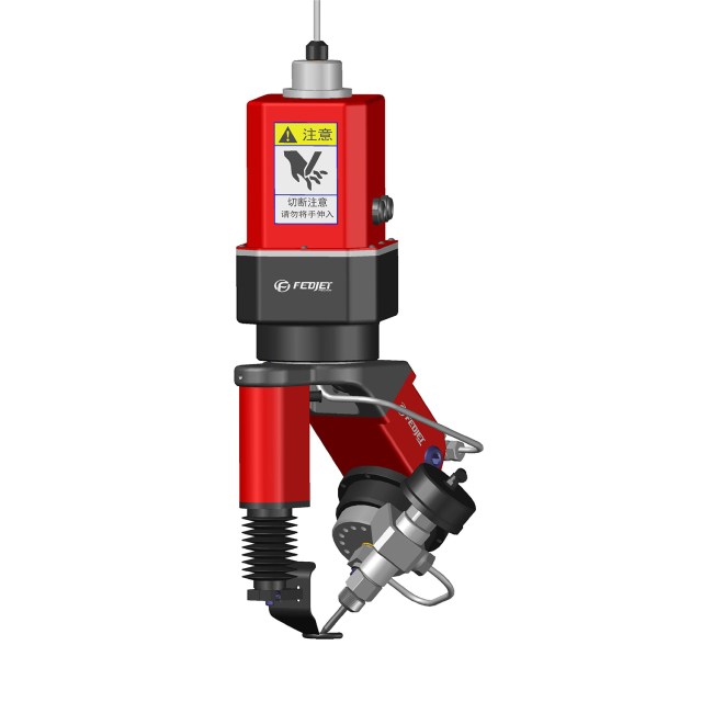 5A-Rotary60 Rotary High Precision Waterjet Cutting Head,Fedjet Ultra High Pressure 5 Axis Waterjet Cutting Machine Factory