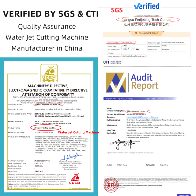 Ultra High Pressure Gantry 5 Axis CNC Abrasive Water Jet Cutting Machine,Best Waterjet Cutting Machine Manufacturer in China | Fedjet Water Jet Cutting Machine for Sale