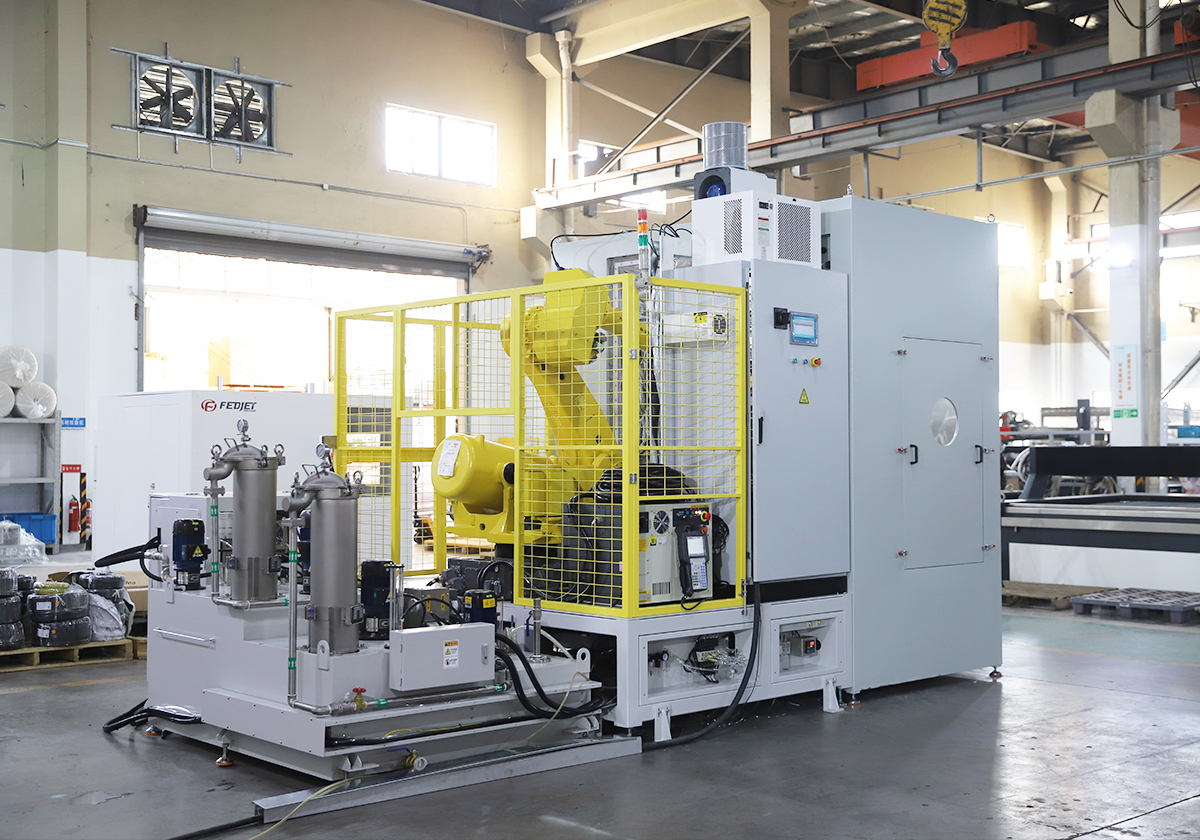 CNC Waterjet Deburring Center Case 4