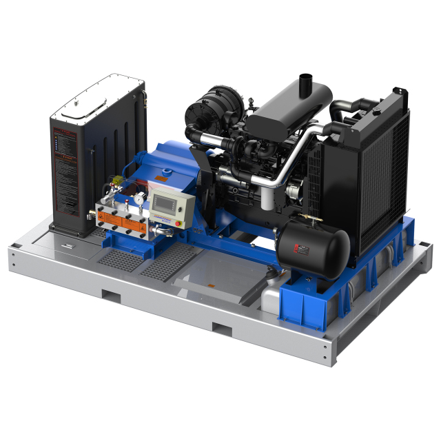 260 Series Diesel Hydroblast Cleaning Machine