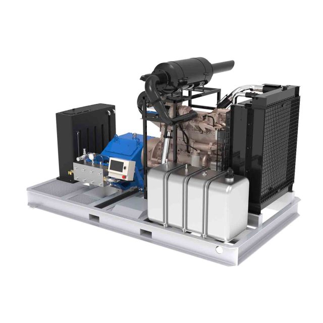330 Series Diesel UHP Hydroblaster Cleaning Machine