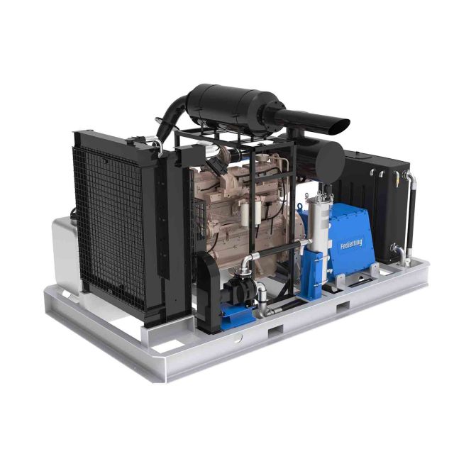 330 Series Diesel UHP Hydroblaster Cleaning Machine