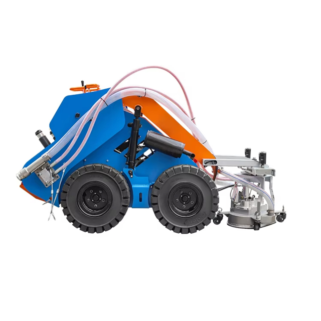 Équipement d'élimination du caoutchouc des pistes d'aéroport