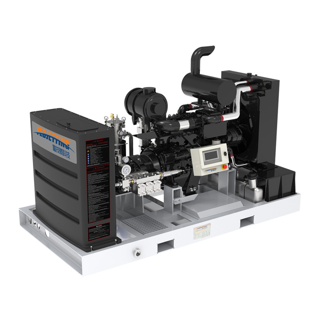 UHP 150HP 132KW 20K PSI 45LPM Diesel Hydro blasting Cleaning Machine