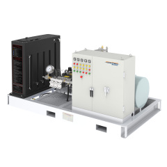 100Series 150HP 90kW 40K PSI 17.2LPM Electric Hydro Blasting Cleaning Machine