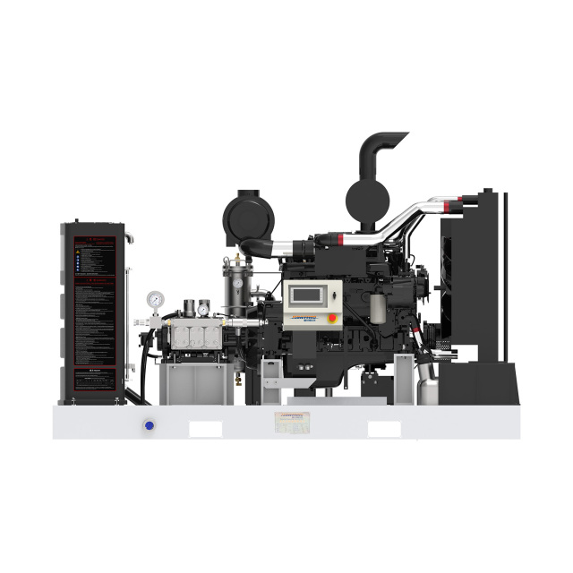 UHP 150HP 132KW 20K PSI 45LPM Diesel Hydro blasting Cleaning Machine