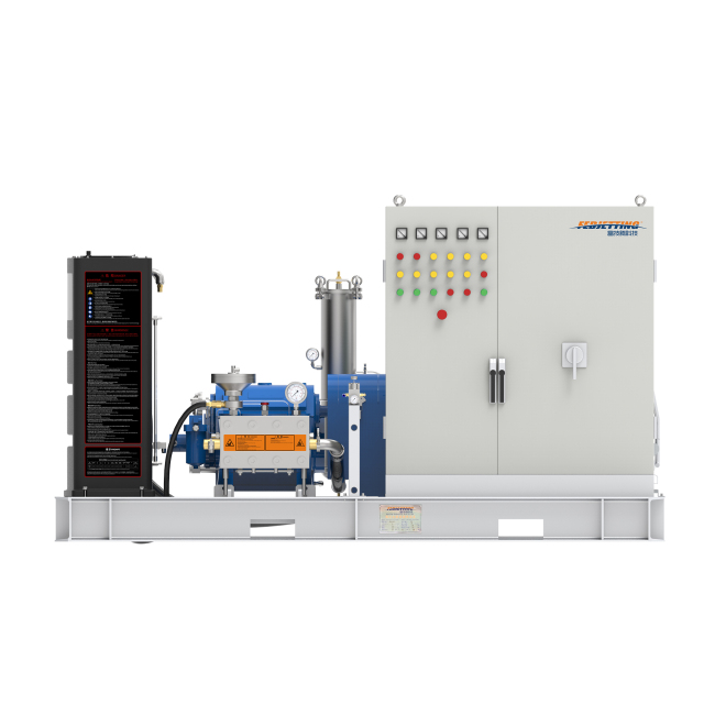 550 Series 750HP 565KW 200LPM 20K PSI Electric Hydroblasting Cleaning Machine