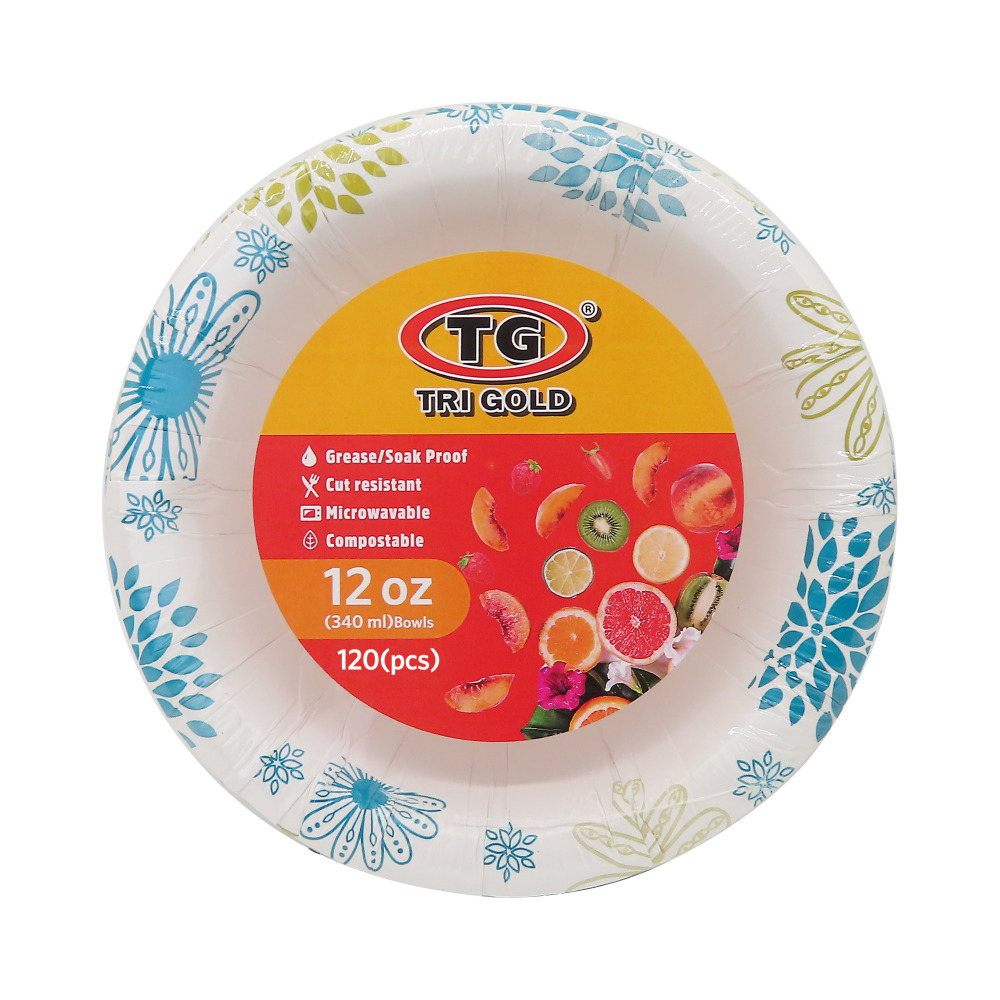 TG® Compostable Paper Bowl 12oz 120count