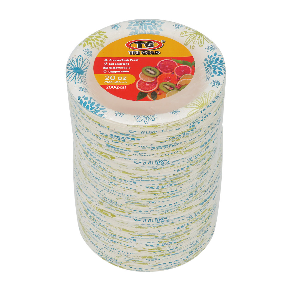 TG® Compostable Paper Bowl 20oz 200count